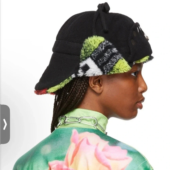 Chopova Lowena Wool Fleece Hat - Picture 2 of 10